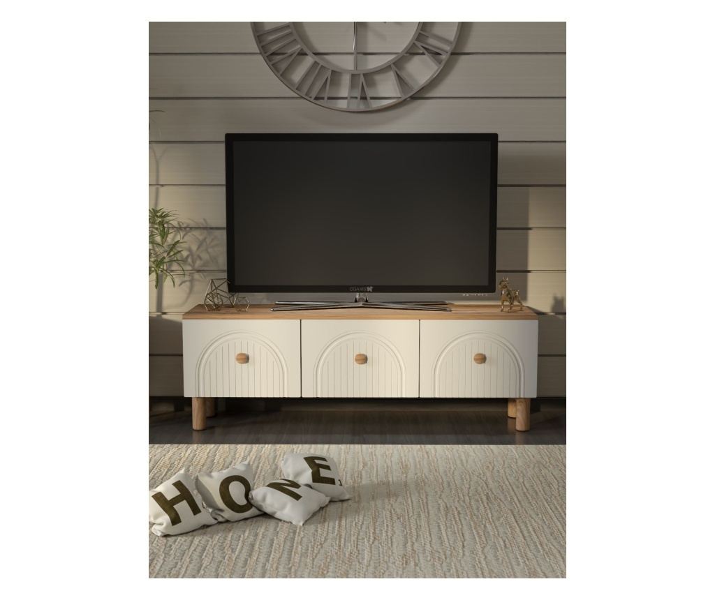 TV regal 437, Atlantic bor, bela - 2