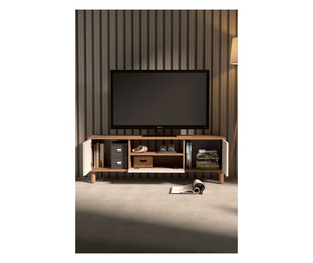 TV regal 321, atlantik bor, bela