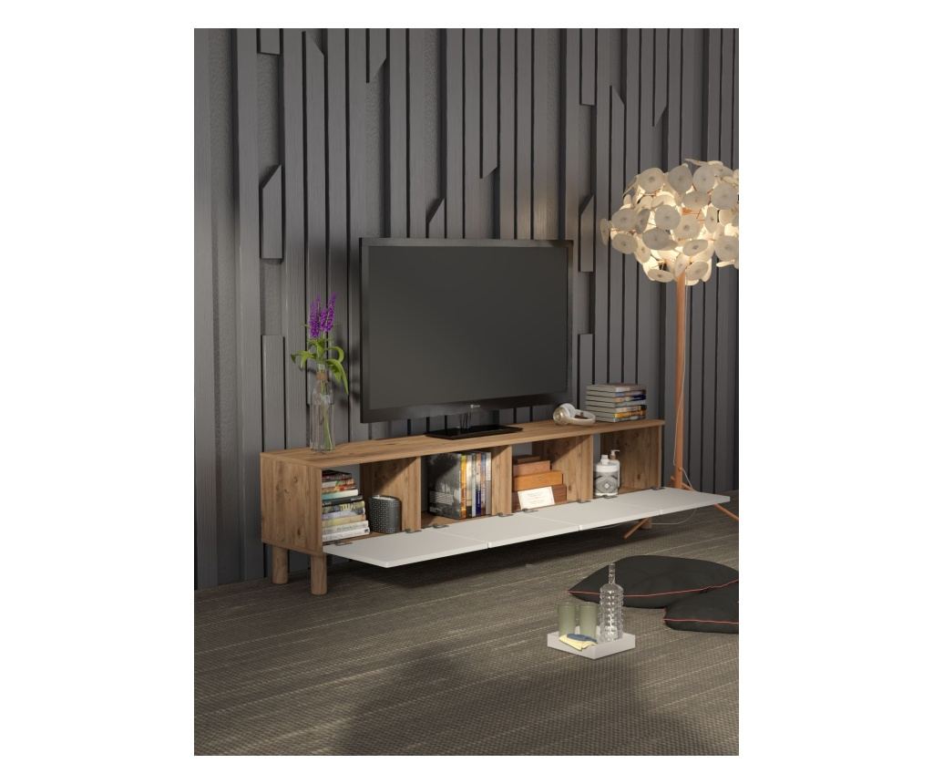 TV regal 512, atlantik bor, bela - 3