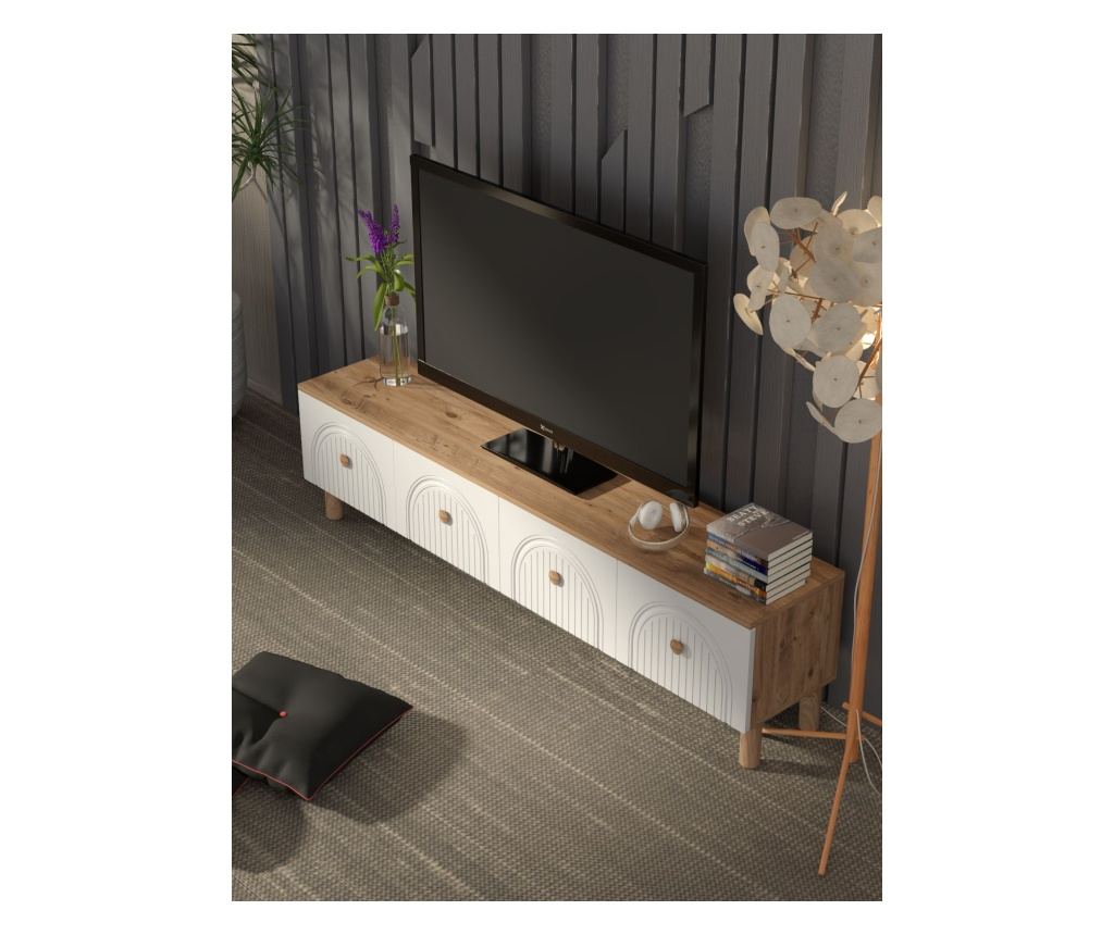 TV regal 512, atlantik bor, bela - 4