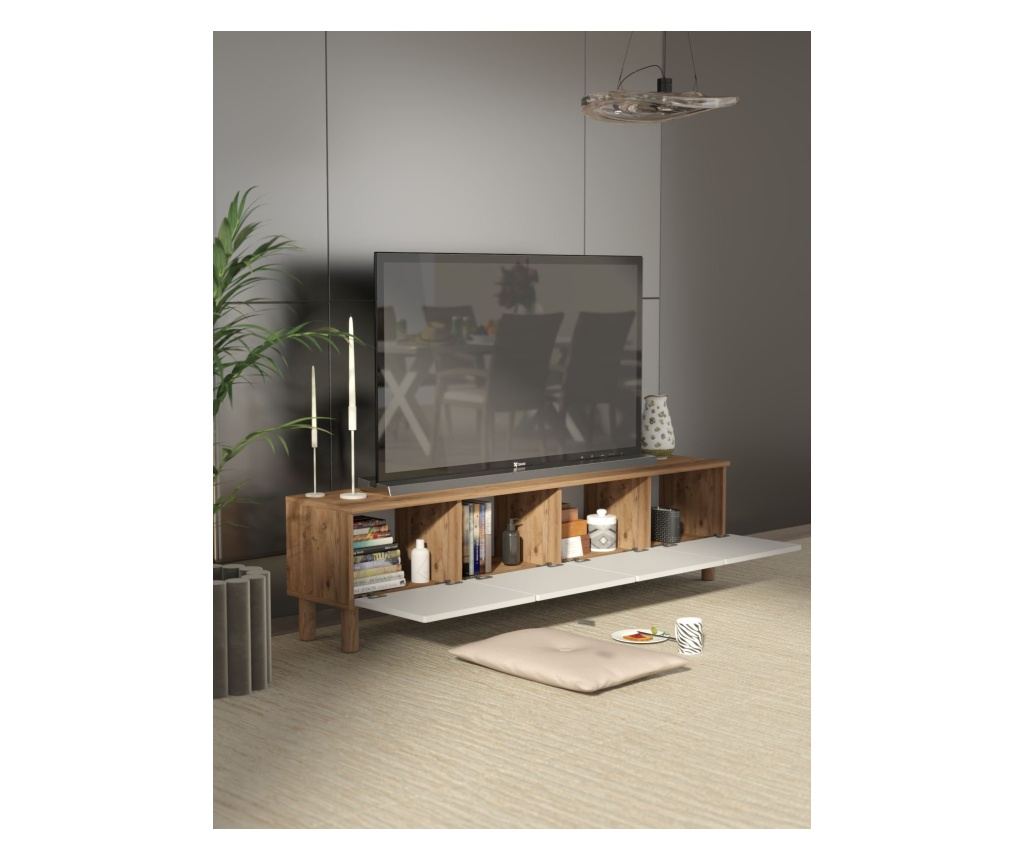 TV regal 505, Atlantic bor, bela - 3