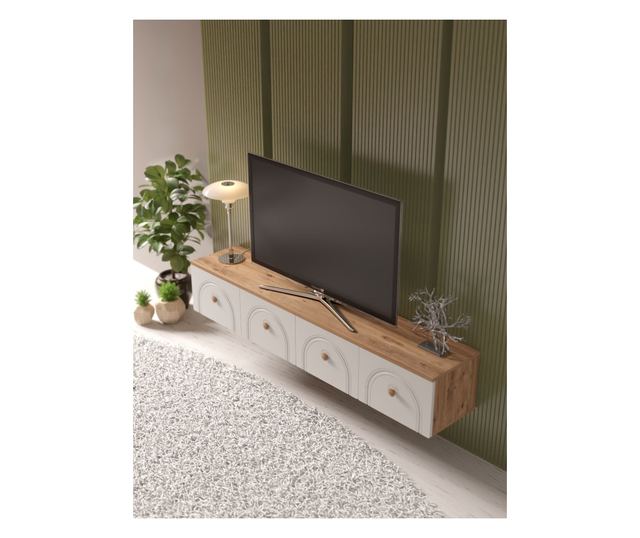 TV regal 550, Atlantic bor, bela