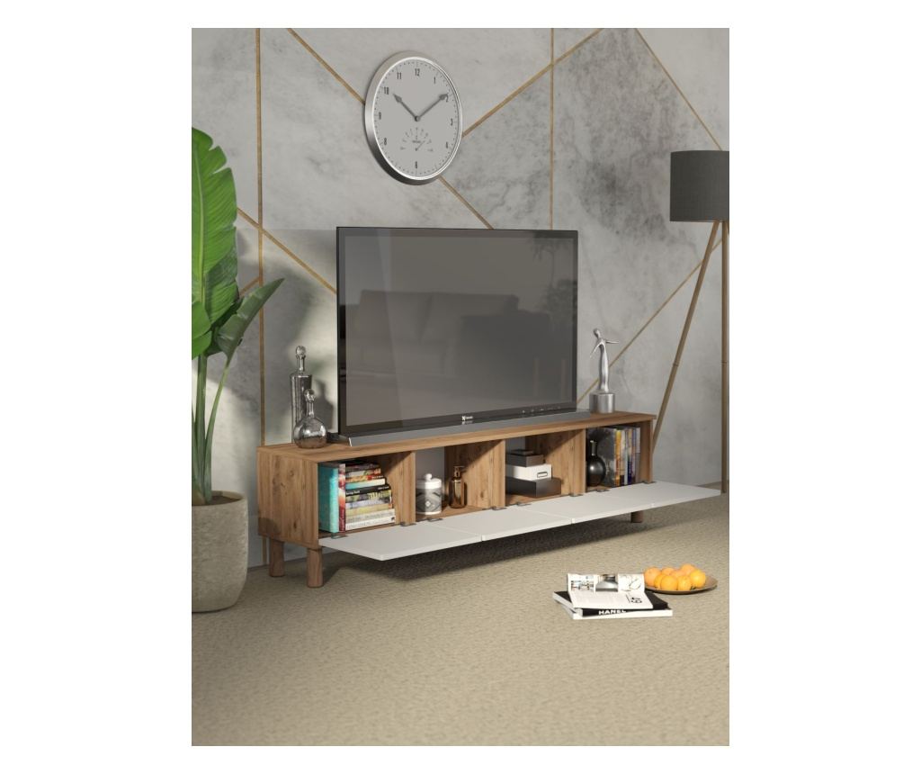 TV regal 529, Atlantic bor, bela - 3