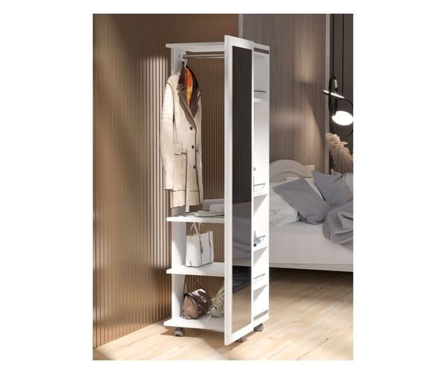 Omarica za nakit 611, Atlantic bor, bela