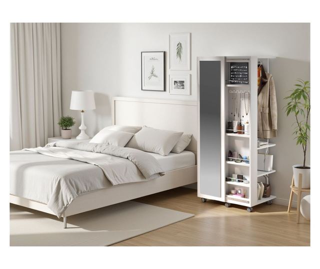 Omarica za nakit 611, Atlantic bor, bela