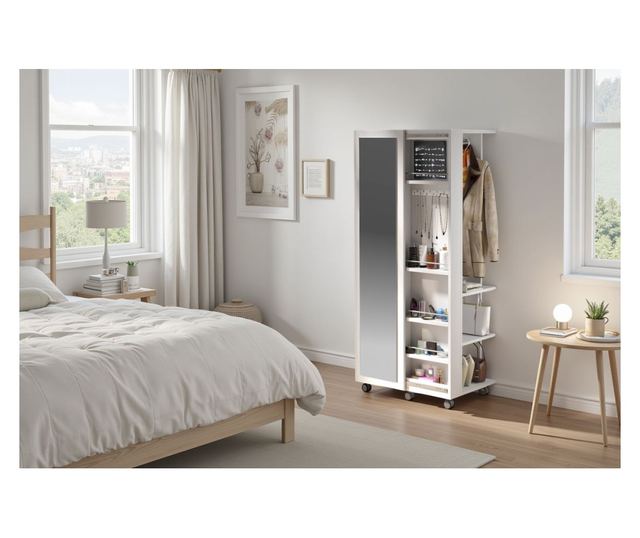 Omarica za nakit 611, Atlantic bor, bela