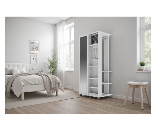 Omarica za nakit 611, Atlantic bor, bela