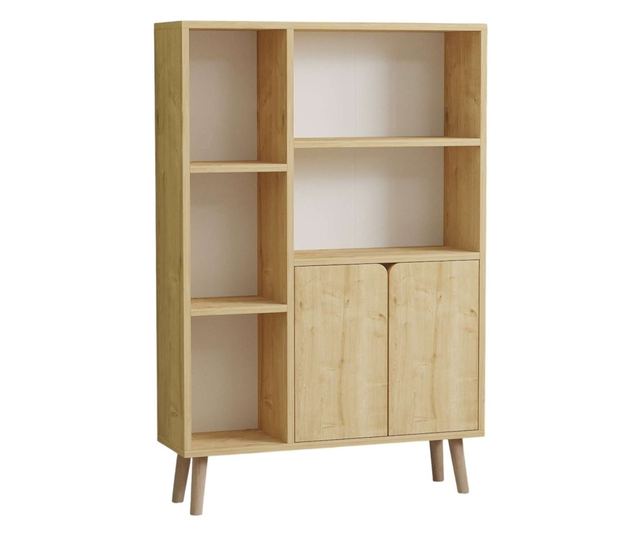 Knjižna polica 796, safirni hrast