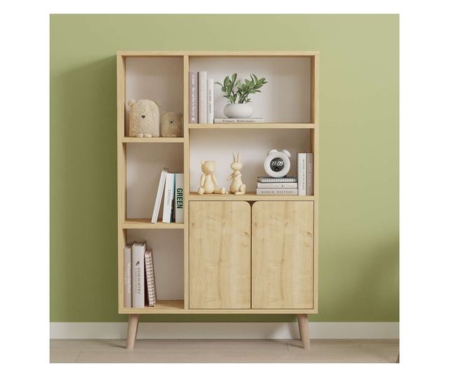 Knjižna polica 796, safirni hrast