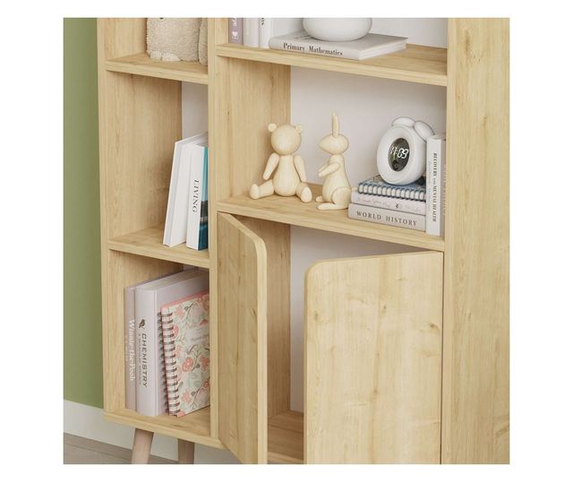 Knjižna polica 796, safirni hrast