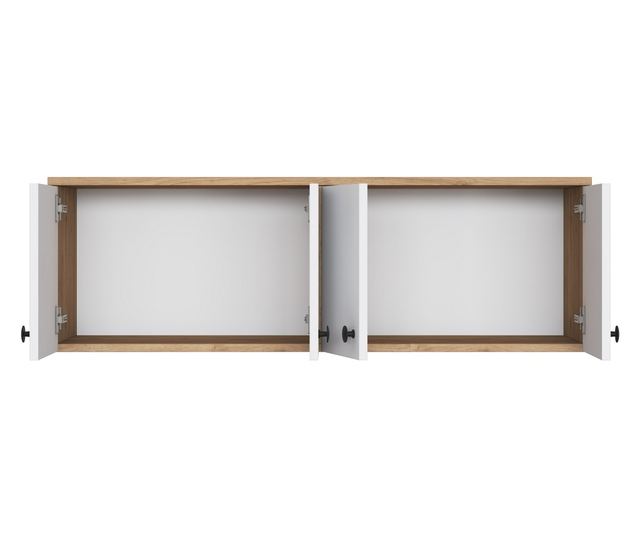 Stenska omarica 395, Oreh, Bela