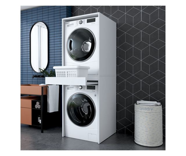 Kopalniška omarica 487, bela