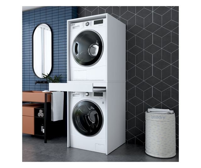 Kopalniška omarica 487, bela