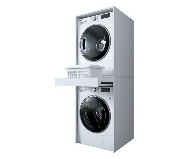 Kopalniška omarica 487, bela