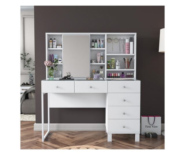 Toaletna mizica 401, bela