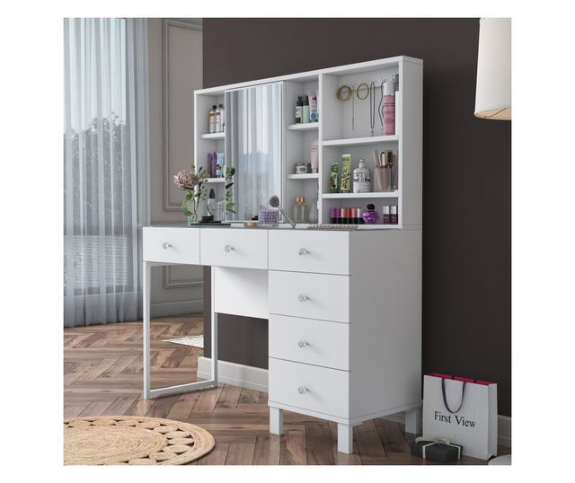 Toaletna mizica 401, bela