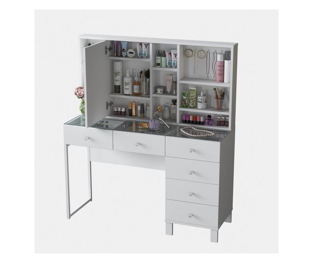 Toaletna mizica 401, bela