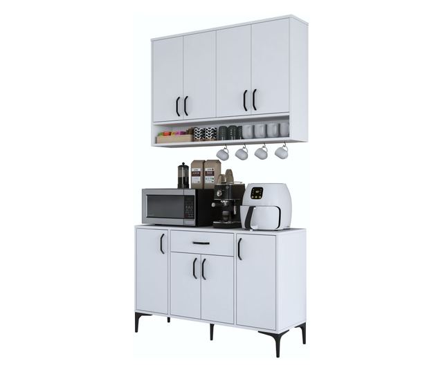 Kavna polica 907, bela