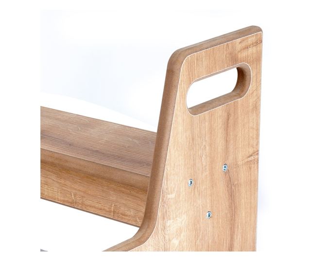 Otroški stopničasti pručka 218, hrastov les