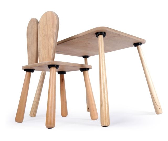 Otroški set mizice 969, hrast