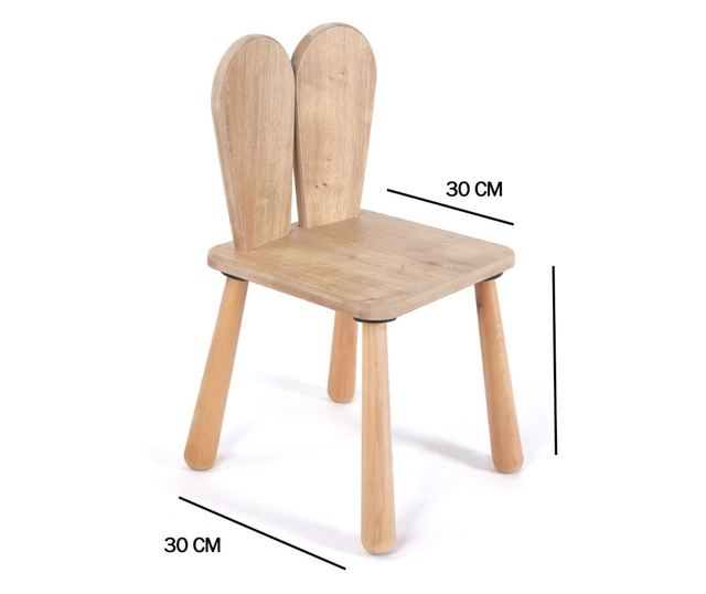 Otroški set mizice 969, hrast