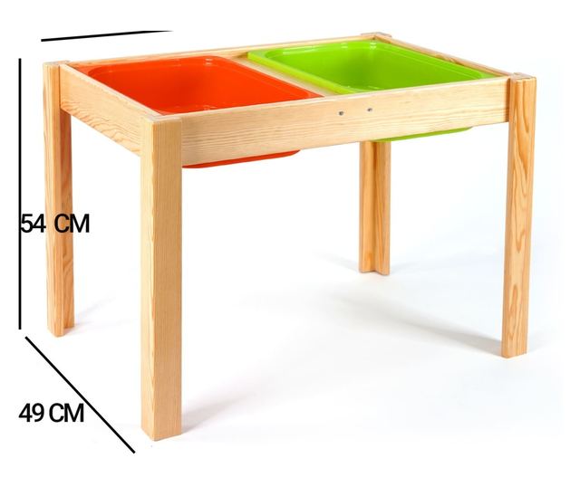 Otroška miza 249, hrast