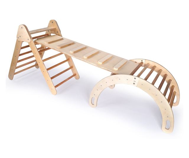 Pikler plezalni set 157, hrast