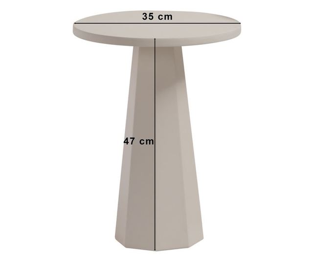 Set stranskih miz 531, bela