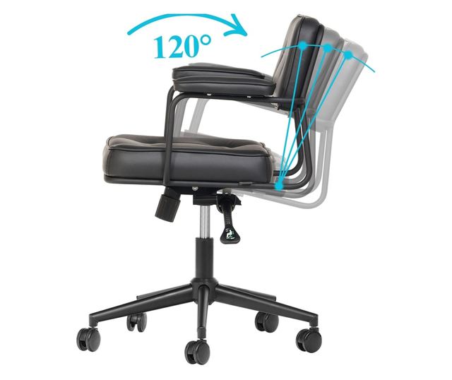 Pisarniški stol 984, črn