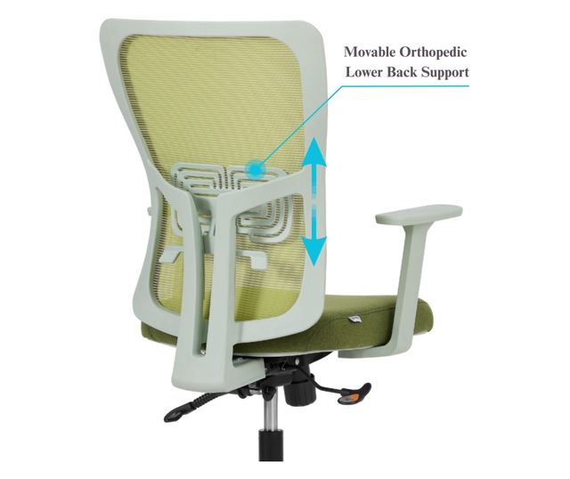 Pisarniški stol (2 kosa) 809, zelena