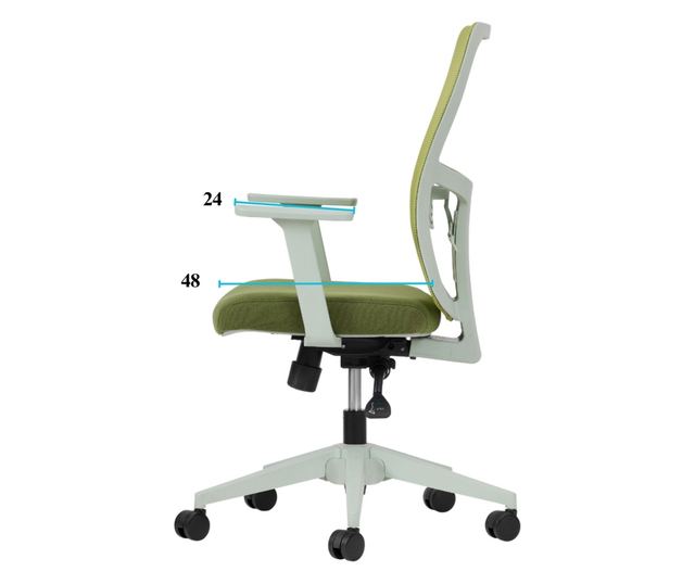 Pisarniški stol (2 kosa) 809, zelena