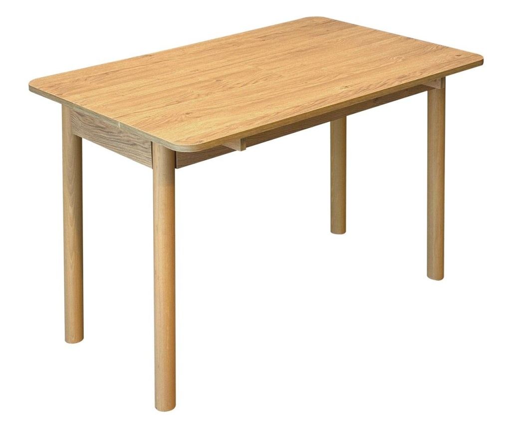 Extendable Dining Table & Chairs Set (4 Pieces) 522, Oak, Soho Grey - 12