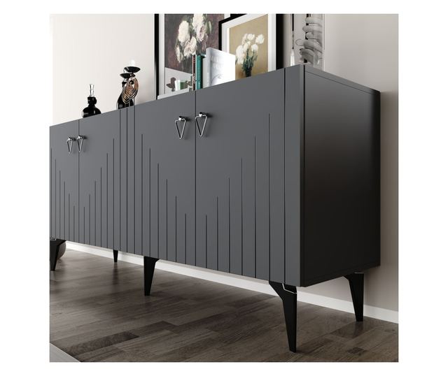 Konzola 750, Antracit, Srebrna