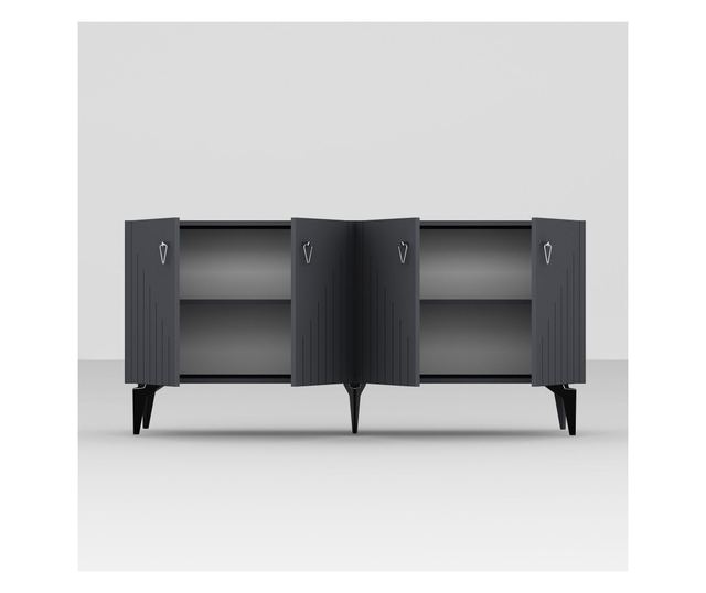 Konzola 750, Antracit, Srebrna