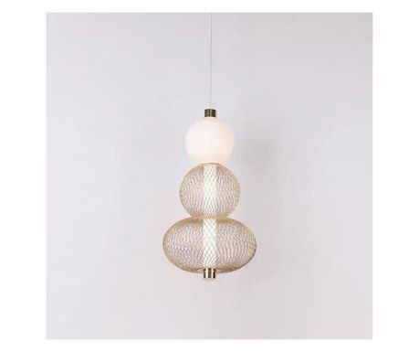 Lustra LED Függőlámpa LM550/3GD, 12W, Arany színű