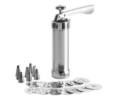 Aparat pentru  biscuiti si ornare tort Ibili, aluminiu 