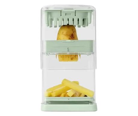 Апарат за рязане на картофи, Brabantia, Potato Cutter, зелен