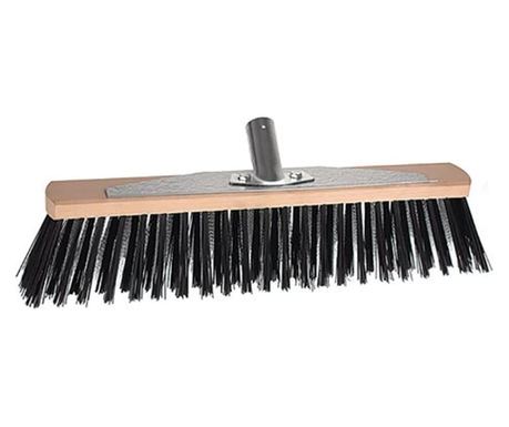 Σκούπα εξωτερικού χώρου, PVC και χάλυβας, 40 cm, Geco