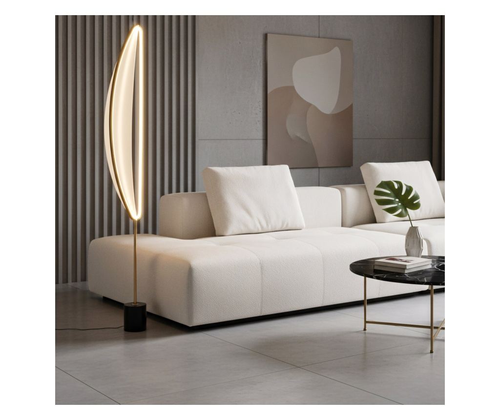 Φωτιστικό Δαπέδου Toolight G126-F Χρυσαφένιος 21X24X159Cm - 6