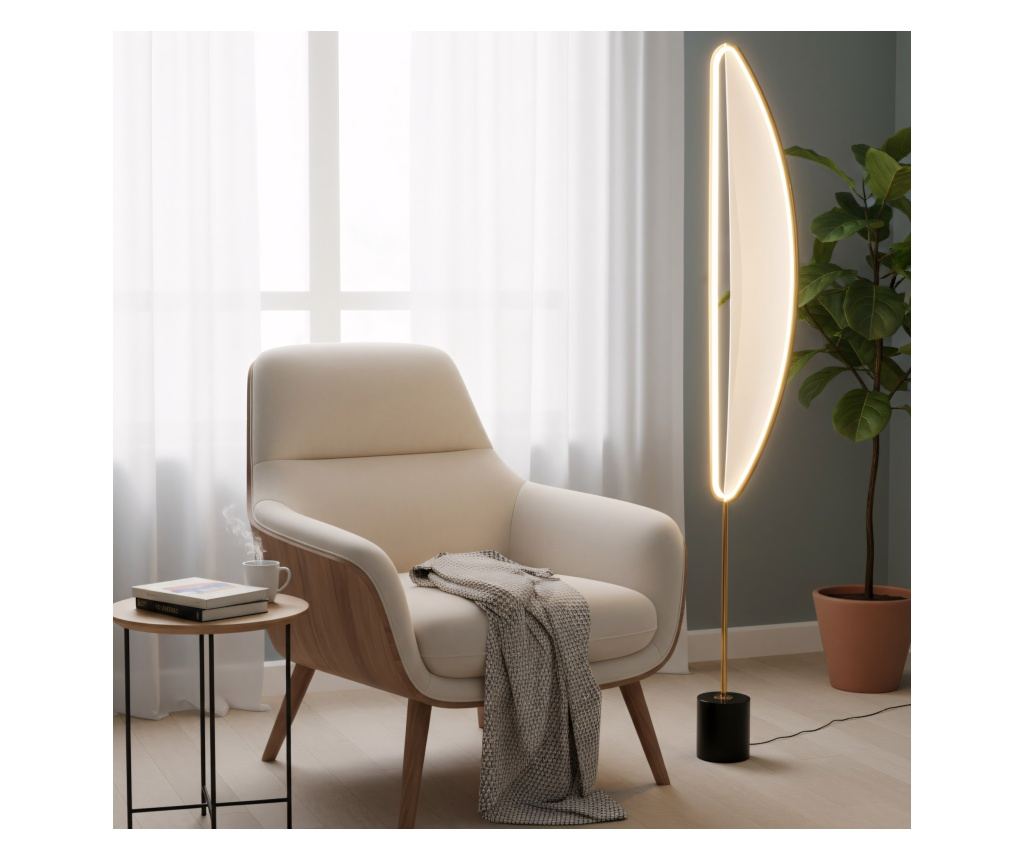Φωτιστικό Δαπέδου Toolight G126-F Χρυσαφένιος 21X24X159Cm - 7