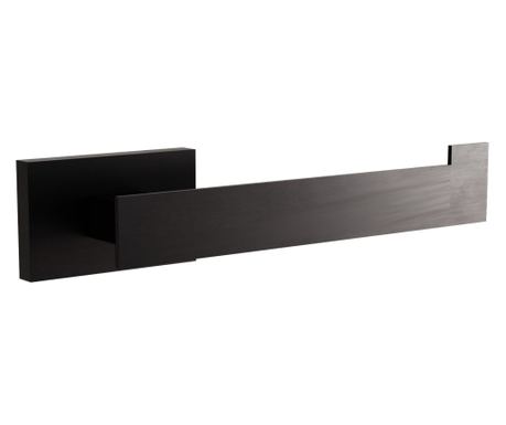 Kupaonska Vješalica Rea Oste 209 Crna 19X6X3,5Cm