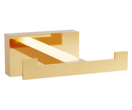 Fürdőszobai Akasztó Rea 205 Oste Aranysárga 8,5 x6,5 x3,5cm