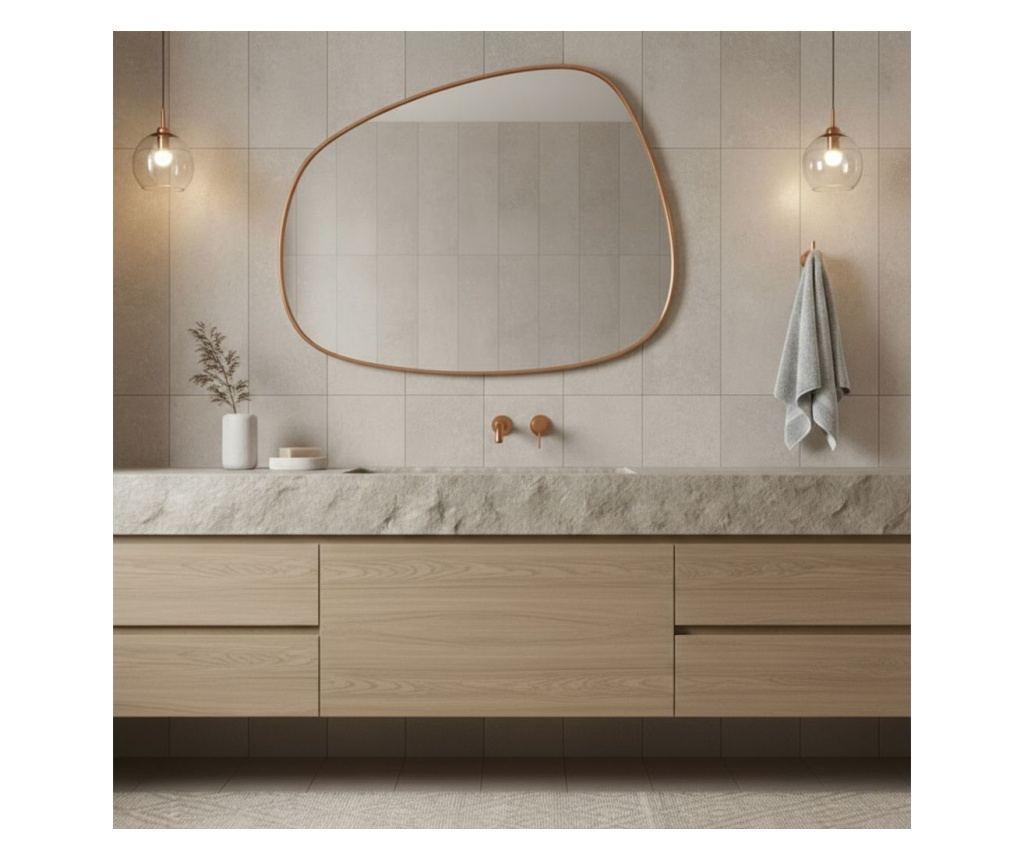 Agățătoare De Baie Rea 5805 Tomi Cupru Periat 3X4X5Cm - 3