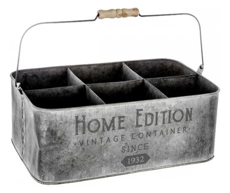 Саксии за растения, Home Edition, метални, правоъгълни, 36,5 x 23,3 x H 13,9 cm