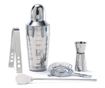 Set Shaker si acacesorii bar SG, inox, 5 piese thumbnail 1
