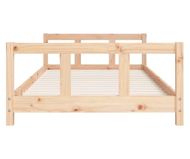 Παιδικό Κρεβάτι, 90x200 εκ., Από Μασίφ Ξύλο Πεύκου