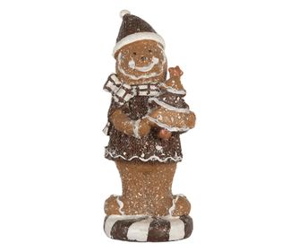 Figurina Turta Dulce polirasina multicolora 8x8x20 cm