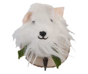 Kuka za zid sa psom 11x15x14 cm