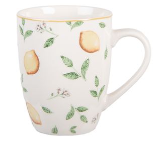 Lamai pisana porcelanasta skodelica 12x8x10 cm / 350 ml