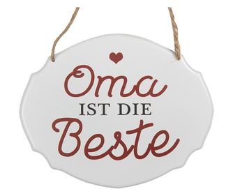 Oma Metalni ukras za zid 18x1x15 cm